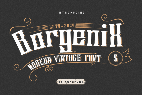 Borgenix for Vintage Branding and Timeless Design
