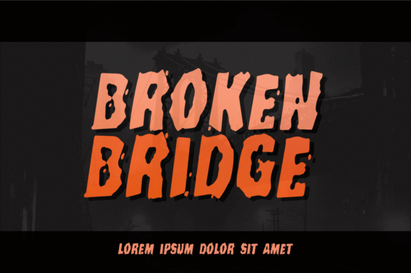 Broken Bridge: A Font That Transforms Brand Identity
