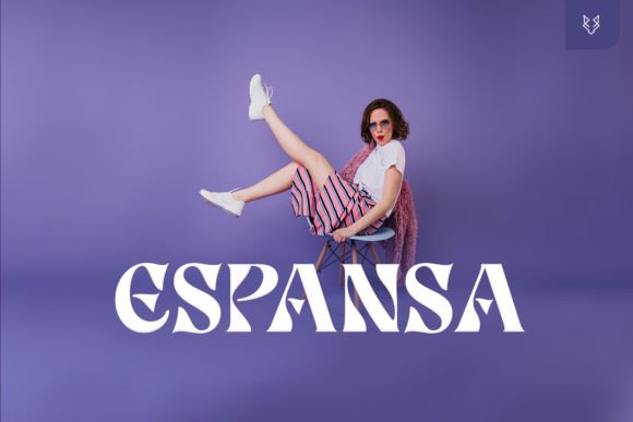 Espansa: A Modern Display Font for Creative Design