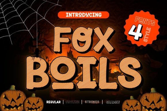 Fox Boils: A Display Font for Bold Campaigns and Creative Branding