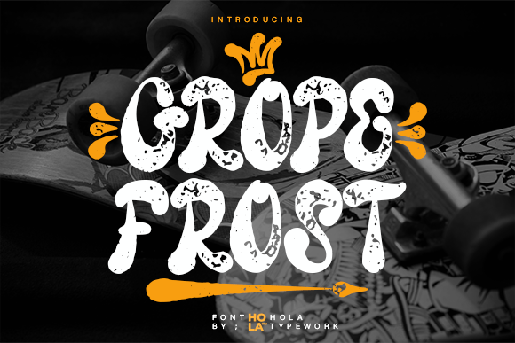 Grope Frost: A Display Font That Elevates Brand Identity