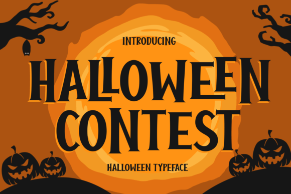 Halloween Contest: A Bold Serif Font for Spooky Web Design