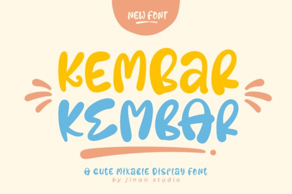Kembar: A Display Font That Adds Magic to Your Campaigns