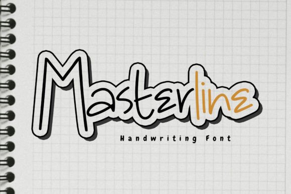Masterline: A Fun and Quirky Display Font for Branding That Stands Out