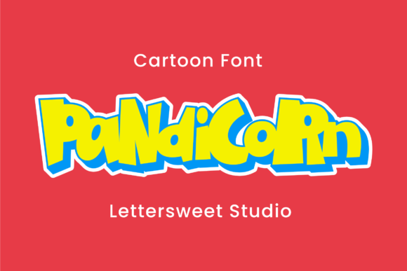 Pandicorn: A Playful Font for Creative Crafting