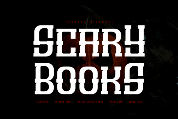 Scary Books: A Font That Adds Spooky Sophistication to Your Brand