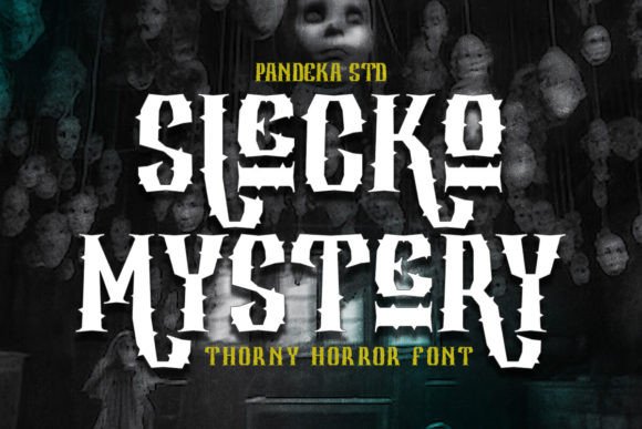 Slecko Mystery: The Dark Elegance of a Display Font for Branding