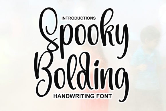 Spooky Bolding: A Premium Display Font for Creative Product Design