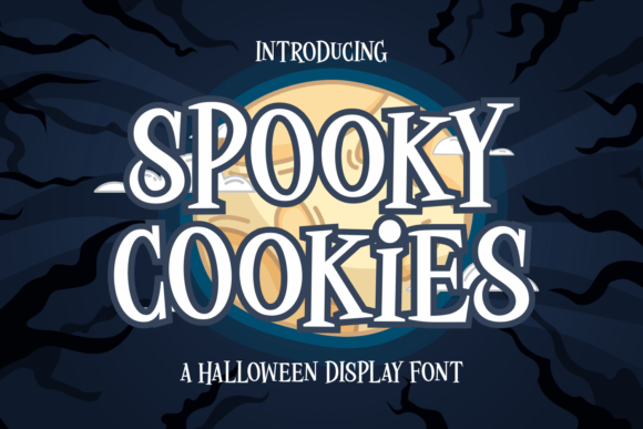 Spooky Cookies: A Playful Serif Font for Creative Branding