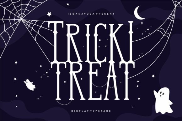 Tricki Treat: A Display Font for Bold Branding and Creative Projects